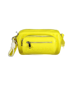 Desigual Yellow Polyethylene Bag