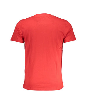 Cavalli Class Red Cotton T-Shirt
