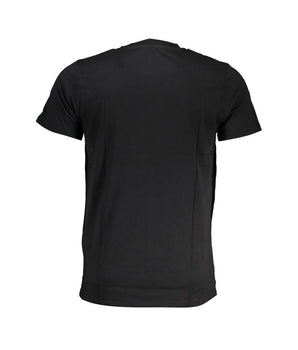 Cavalli Class Black Cotton T-Shirt