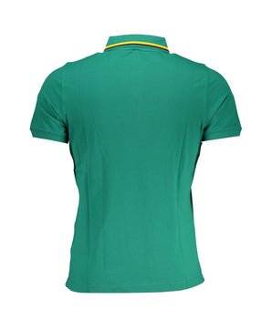 K-WAY Green Cotton Polo Shirt