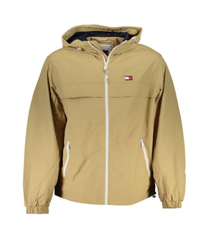 Tommy Hilfiger Beige Polyamide Men Jacket