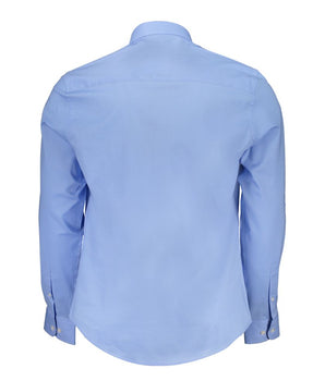North Sails Light Blue Cotton Men Shirt