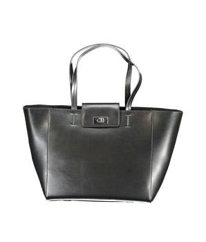 Calvin Klein Black Polyester Handbag