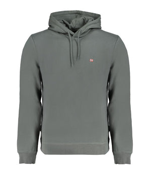 Napapijri Green Cotton Men Sweater