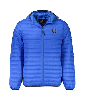 Cavalli Class Blue Polyamide Men Jacket