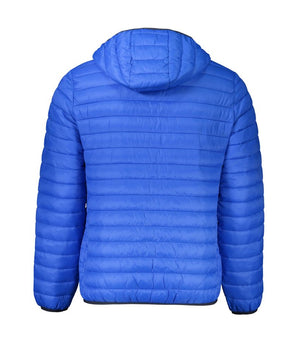Cavalli Class Blue Polyamide Men Jacket