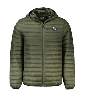 Cavalli Class Green Polyamide Men Jacket