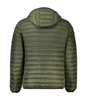 Cavalli Class Green Polyamide Men Jacket