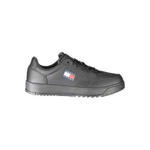 Tommy Hilfiger Men's Black Polyethylene Sneakers