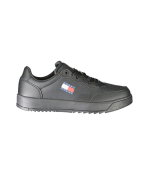 Tommy Hilfiger Black Polyethylene Men Sneaker