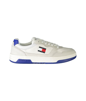 Tommy Hilfiger White Leather Men Sneaker