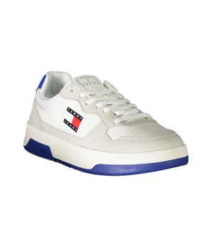 Tommy Hilfiger White Leather Men Sneaker