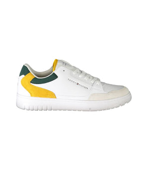 Tommy Hilfiger White Polyethylene Men Sneaker