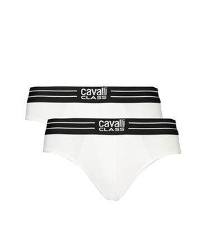 Cavalli Class White Cotton Mens Underwear