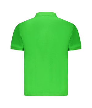 North Sails Green Cotton Men Polo Shirt
