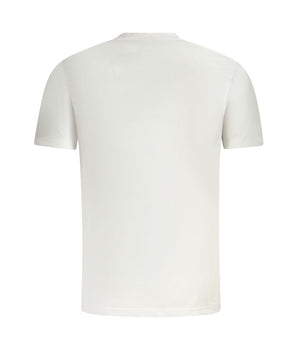 Fila White Cotton Men T-Shirt