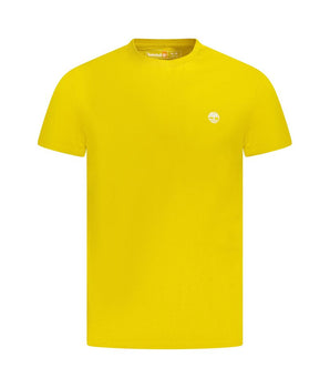 Timberland Yellow Cotton Men T-Shirt