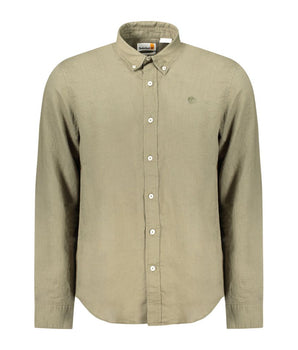 Timberland Green Cotton Shirt