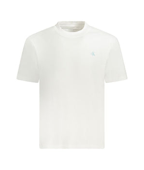 Calvin Klein White Cotton T-Shirt