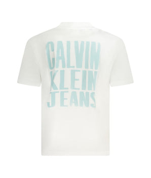 Calvin Klein White Cotton T-Shirt