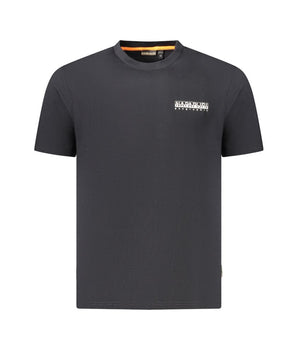 Napapijri Black Cotton Men T-Shirt
