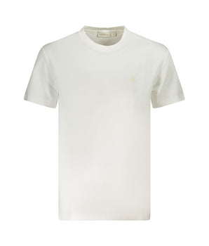 Calvin Klein White Cotton Men T-Shirt