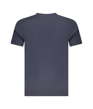 Cavalli Class Blue Cotton Men T-Shirt