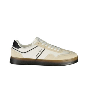 Tommy Hilfiger White Leather Men Sneaker