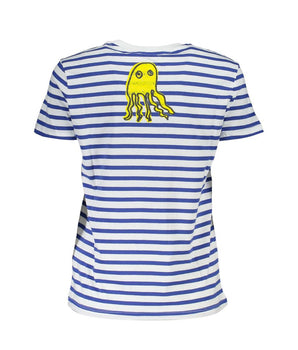 Desigual Blue Cotton Women T-Shirt