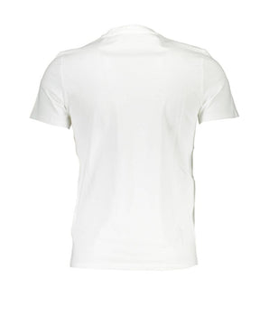 Guess Jeans White Cotton Men T-Shirt