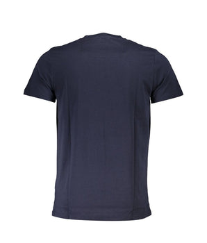 Cavalli Class Blue Cotton Men T-Shirt