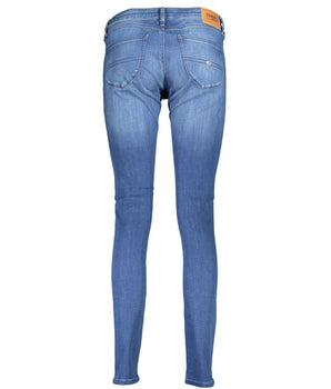 Tommy Hilfiger Blue Cotton Women Jeans