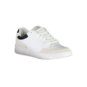 Tommy Hilfiger White Polyethylene Sneakers