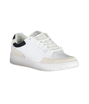 Tommy Hilfiger White Polyethylene Sneakers