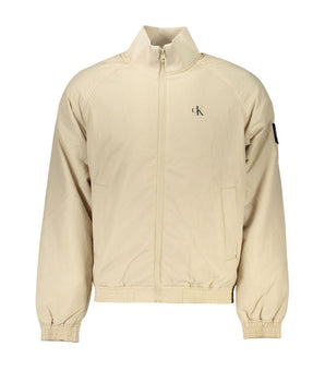 Calvin Klein Beige Polyamide Men Jacket