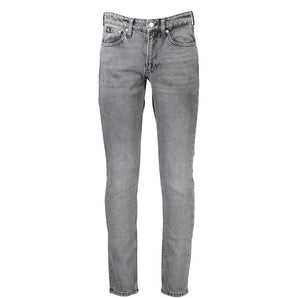 Calvin Klein Brown Cotton Men Jeans