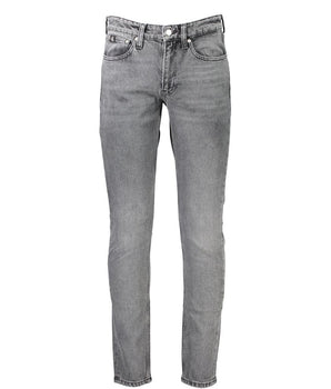 Calvin Klein Gray Cotton Jeans Denim