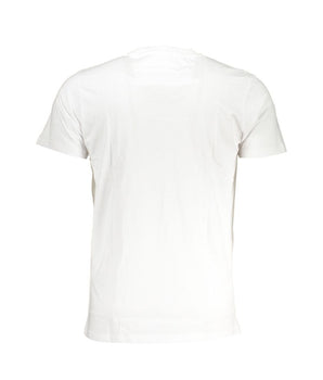 Cavalli Class White Cotton T-Shirt