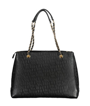Mario Valentino Black Polyethylene Handbag