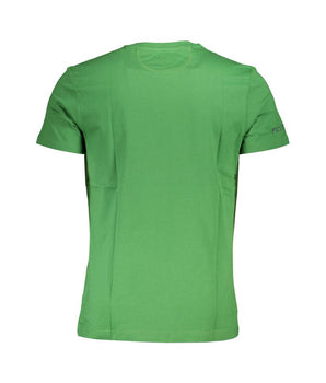 La Martina Green Cotton Men T-Shirt
