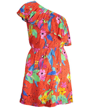 Desigual Red Viscose Women Dress
