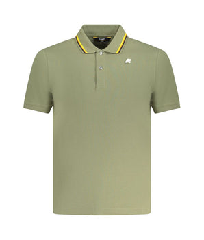 K-WAY Green Cotton Polo Shirt