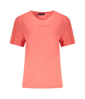 North Sails Pink Cotton Women T-Shirt