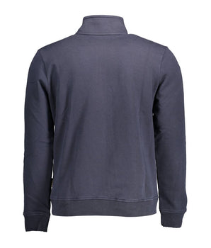 Napapijri Blue Cotton Men Sweater