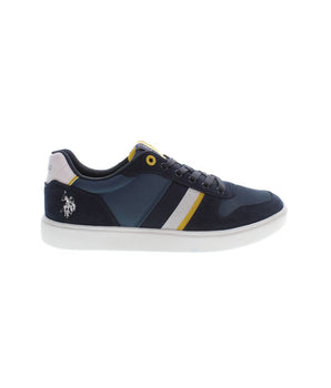 U.S. POLO ASSN. Blue Polyester Men Sneaker
