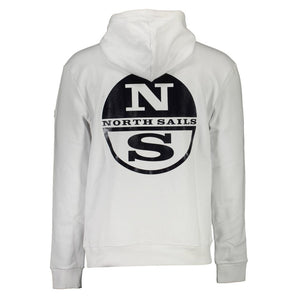 Jersey de hombre de algodón blanco de North Sails