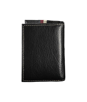 Tommy Hilfiger Black Leather Men Cardholder