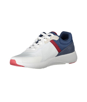 Carrera Sleek White Sports Sneakers with Contrast Accents