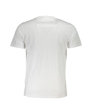 Cavalli Class White Cotton T-Shirt