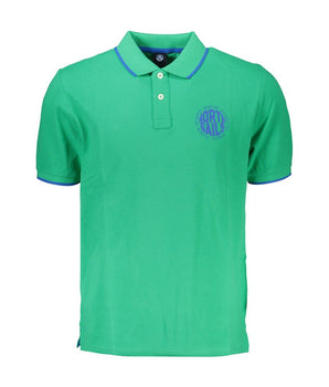 North Sails Green Cotton Polo Shirt